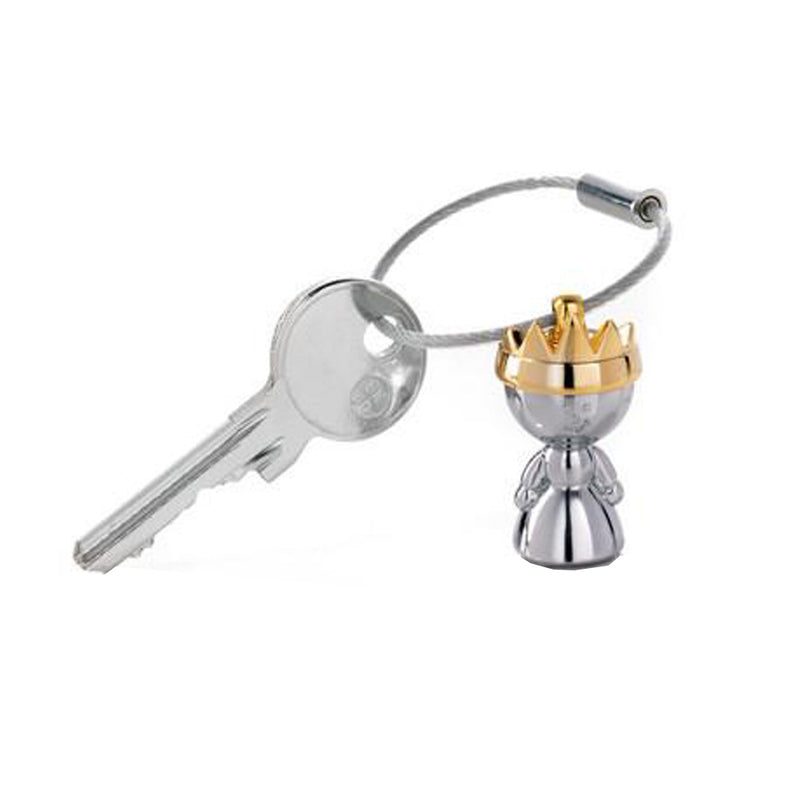 TROIKA Keychains & Keyrings - Multiple Premium Materials queen crown design