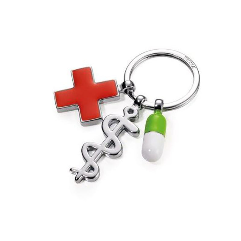 TROIKA Keychains & Keyrings - Multiple Premium Materials medical items design