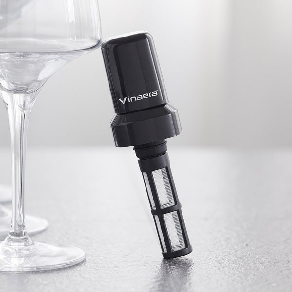  Vinaera Wine Pourer With Filter small and easy to use