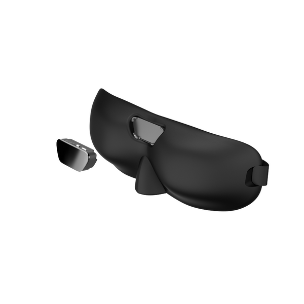 SleepMagic - Smart Anti-Snoring Eye Mask + Sleep Data in black