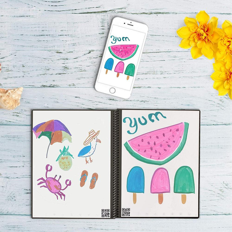 RocketBook Color – Digitize Your Kids’ Drawings and sync them into any cloud-connected app 