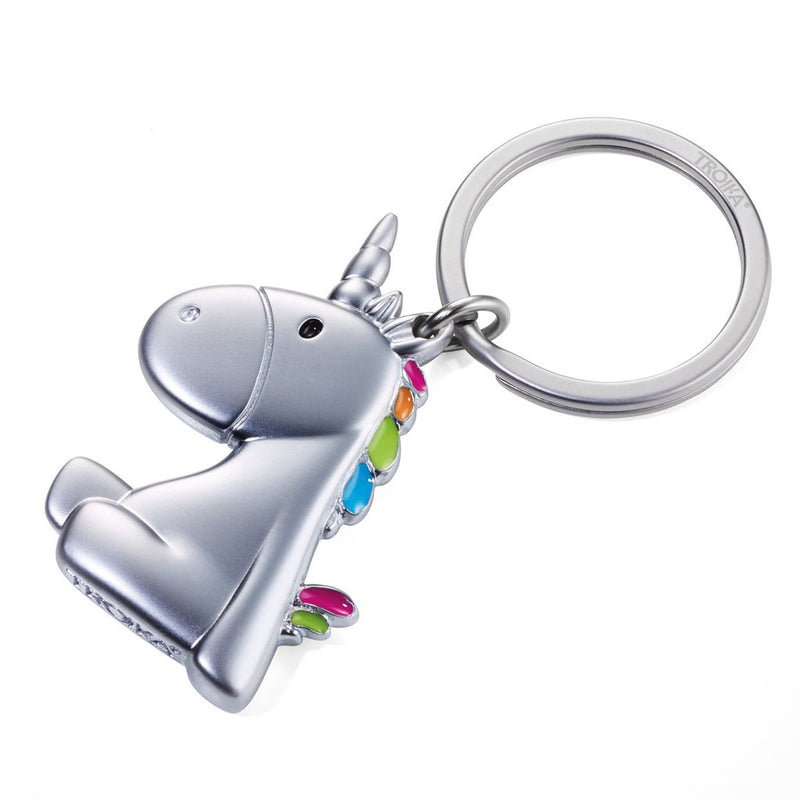 TROIKA Keychains & Keyrings - Multiple Premium Materials unicorn design