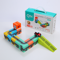 Qbitoy Magnetic Cubes - Unleash Your Child's Creativity with Qbitoy Mini (17pcs)