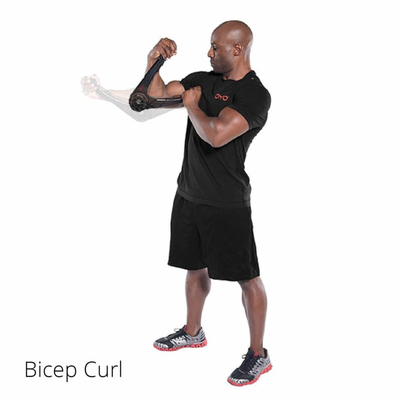 OYO Personal Gym Total Body Package Bicep Curl - The Novus Lab