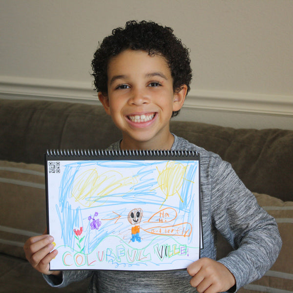RocketBook Color – Digitize Your Kids’ Drawings endless drawing possibilities