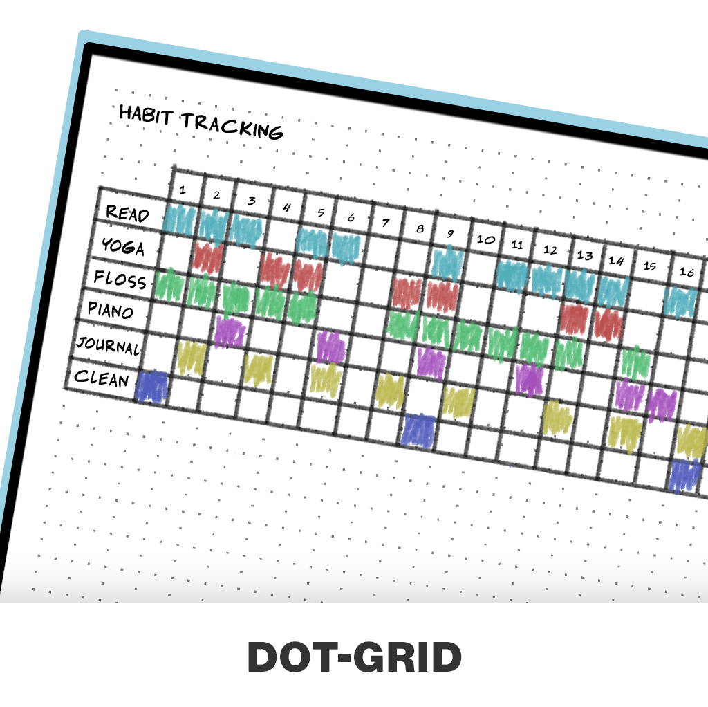 Rocketbook Reusable Smart Panda Planner, Undated - Teal (6x 8.8) 