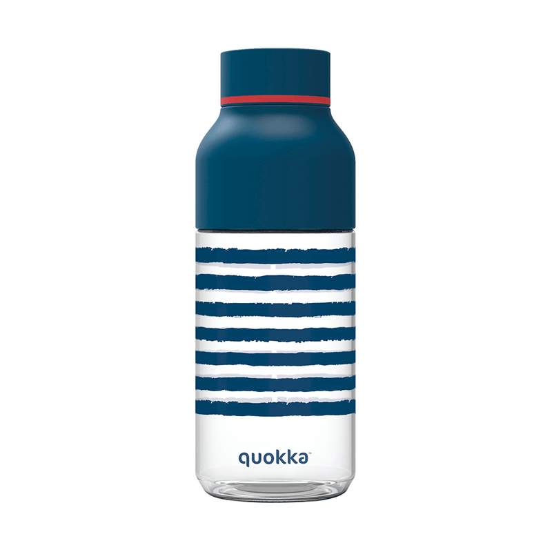  Quokka Botella de agua Tritan Quick-Sip con popote de 28 onzas  (28.1 fl oz), paquete de 3 azurita, transparente, grande, libre de BPA,  tapa reutilizable de boca ancha a prueba de