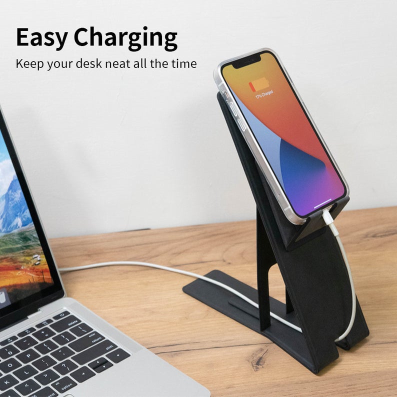 MAGEASY PHOLDR CLING-ON WALLET KIT easy charging for a neater desk