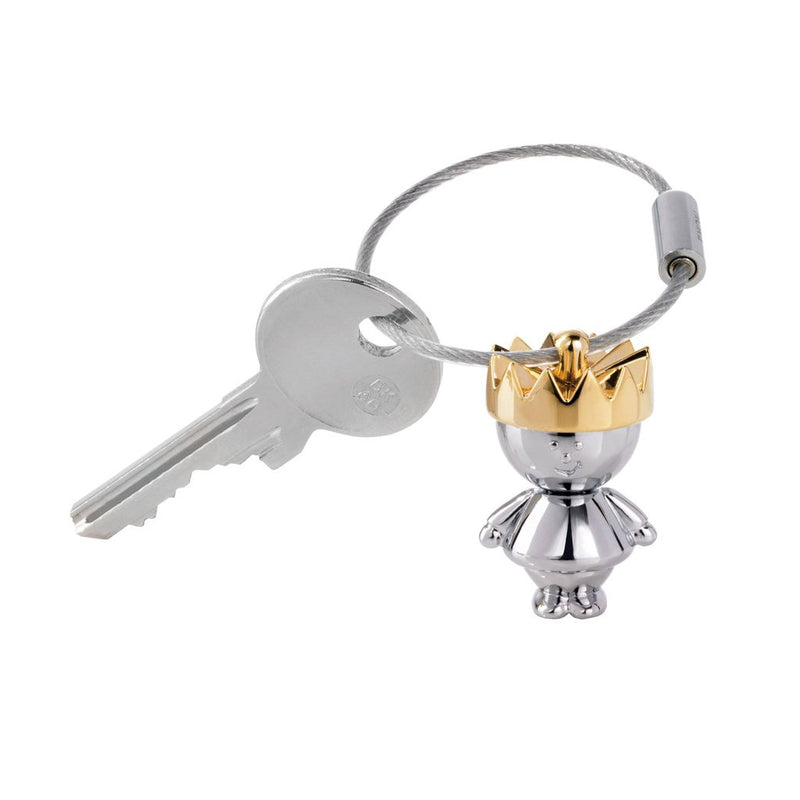 TROIKA Keychains & Keyrings - Multiple Premium Materials king crown design