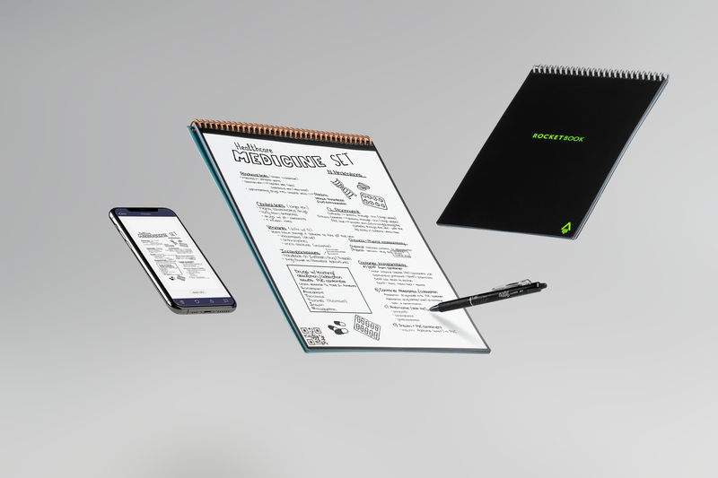 Rocketbook Flip: Galaxy's 1st Ambidextrous Reusable Notepad cloud-connectivity at your fingertips