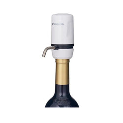 Vinaera Travel Smallest Portable Electric Wine Aerator easily placed on wine bottles